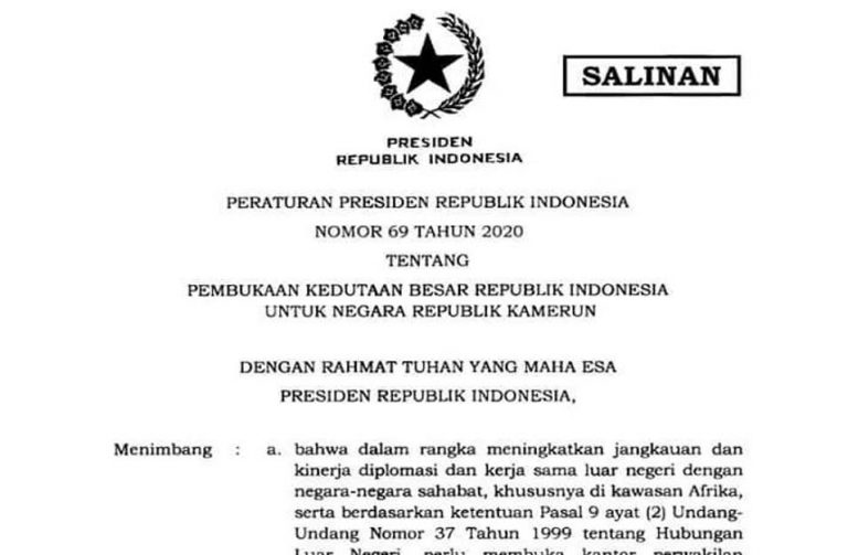 √ 6 Contoh Peraturan Presiden (Perpres) Di Indonesia | DosenPPKN.com